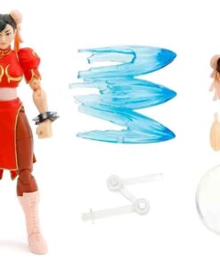 Streetfighter Ii Chun Li Red Af Action Figura Jada Toys