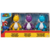 Super Mario Bros Yoshi pack 3 figures 10cm Jakks Pacific