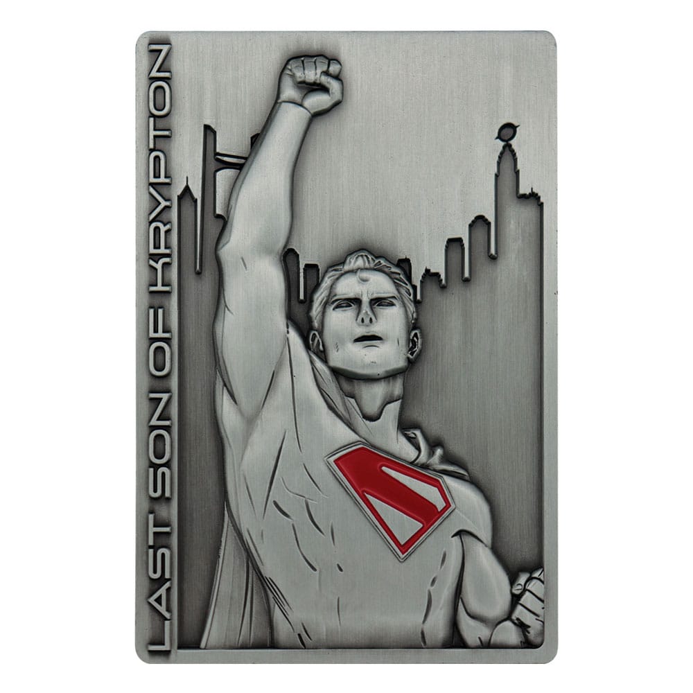 Superman 2025 Ingot Last Son Of Krypton Edizione Limitata Fanattik