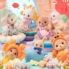SYLVANIAN FAMILY AMICI MARE BLIND BOX(8 Mini Figura Epoch Di Fantasia