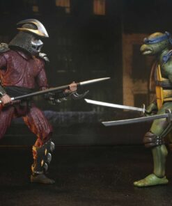 Tartarughe Ninja 1990 Roof Top Shred Vs Leo 2pack Af Action Figura Neca