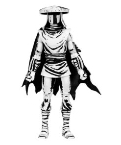 Tartarughe Ninja Action Figura Elite Foot Ninja Guard Black & White 18 Cm Neca