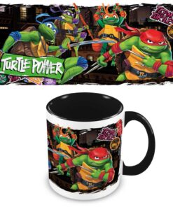 Tartarughe Ninja: Mutant Mayhem Tazza Turtle Power Pyramid International