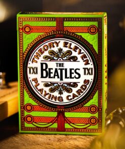 The Beatles Playing Cards Green Version Theory11