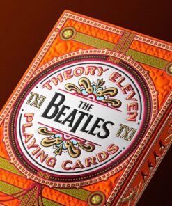 The Beatles Playing Cards Orange Version Theory11