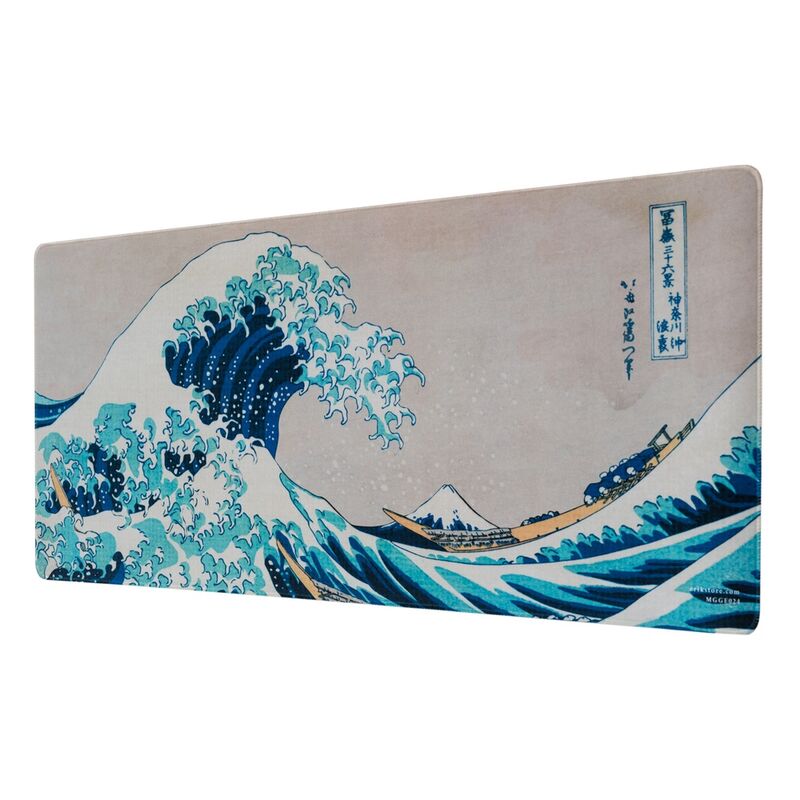 The Great Wave of Kanagawa Hokusai gaming desk mat Erik