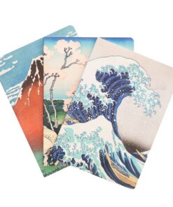 The Great Wave Of Kanagawa Hokusai Pack 3 A5 Agendas Erik