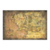 The Il Signore Degli Anelli Map Of Middle-earth Poster Erik