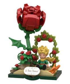 The Little Prince Starry Ride Construction Set Rose 15 Cm Pantasy