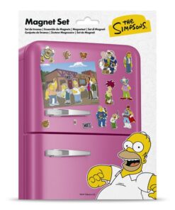 The Simpsons Moe's Tavern Die-cut magnet set Erik