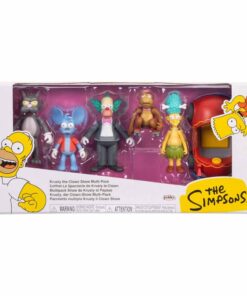 The Simpsons pack 6 figures 7cm Jakks Pacific