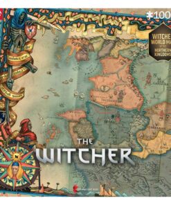The Witcher 3 Gaming Puzzle The Northern Kingdoms (1000 Pezzi) Good Loot