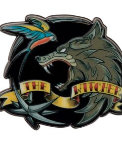The Witcher Spilla Badge Witcher Simbolo Edizione Limitata Fanattik