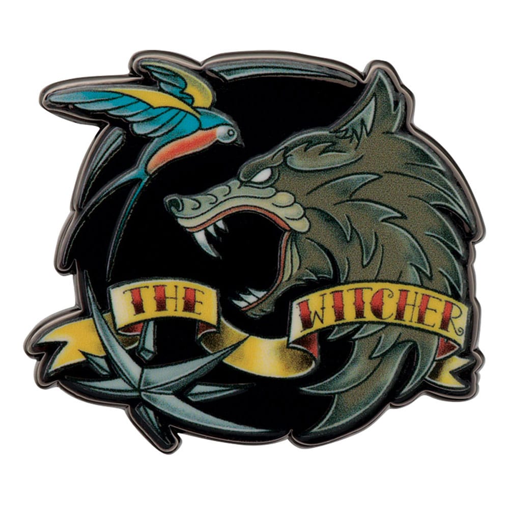 The Witcher Spilla Badge Witcher Simbolo Edizione Limitata Fanattik