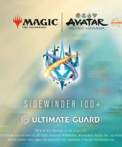 Ultimate Guard Sidewinder 100+ Xenoskin Magic: The Gathering   Avatar: The Last Airbender - Legendary Blue Rare (Alternate Art)