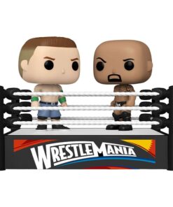 Wwe Pop Moment! Vinile Figures 2-pack Cena Vs Rock 9 Cm Funko