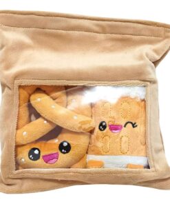 Yummis Together Peluche Figures 2 Pack Pretzel & Beer In Take Away Bag 21 Cm Joy Toy (it)
