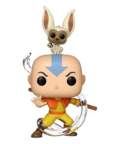 Avatar The Last Airbender Pop! Animation Vinile Figura Aang W/ Momo 9 Cm Funko