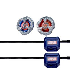 Beyblade X E Marvel Collab Captain America 4-70gb Vs. Red Hulk 1-80r Hasbro