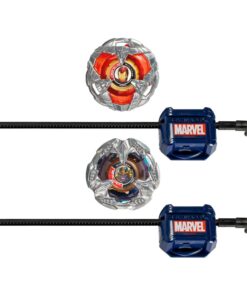 Beyblade X Marvel Collab Iron Man 4-80B Vs. Thanos 4-60P Hasbro