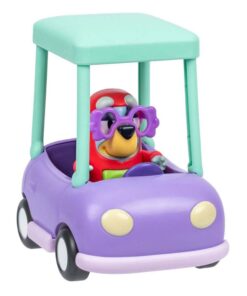Bluey  Mini Figura Playset Janet & Granny Car Moose Toys