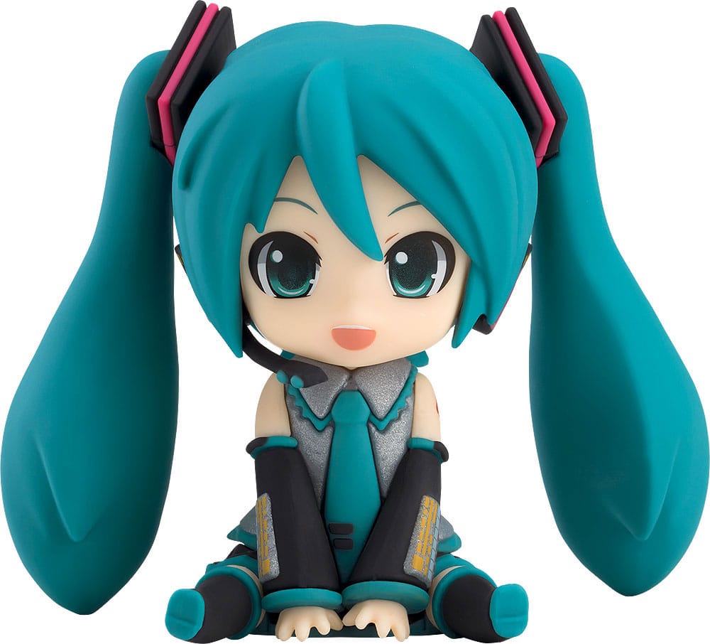 Character Vocal Series 01: Hatsune Miku Piapro Characters Rubber Mascot Nendroid Plus Mini Figura Hatsune Miku 8 Cm Good Smile
