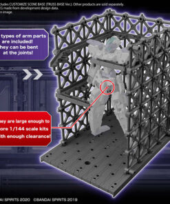 CUSTOMIZE SCENE BASE TRUSS BASE VER MODEL KIT BANDAI MODEL KIT