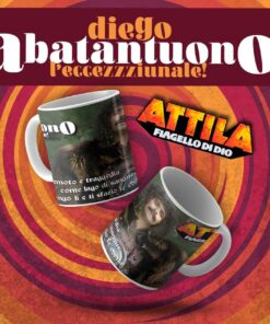 Diego Abatantuono Attila Tazza Tazza Infinite Statua