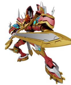 Digimon Model Kit Figure Rise Amplified Kaisergreymon 17 Cm Bandai