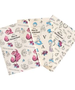 Disney Alice In Wonderland Pack 3 A6 Agendas Erik