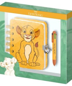 Disney Il Re Leone Diario Peluche + Pen Karactermania
