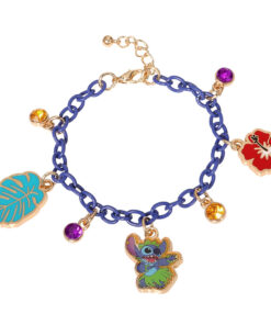 Disney Stitch Ciondolo Braccialetto Peers Hardy