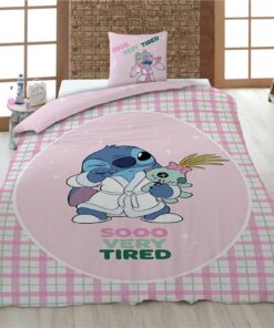 Disney Stitch Policotton Copripiumino Letto 90cm Disney