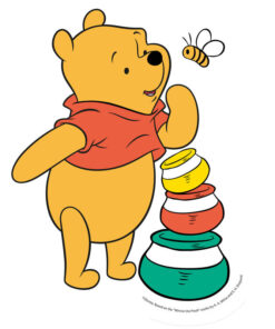 Disney Winnie The Pooh My First Puzzle 3-6-9-12 Pezzi Clementoni