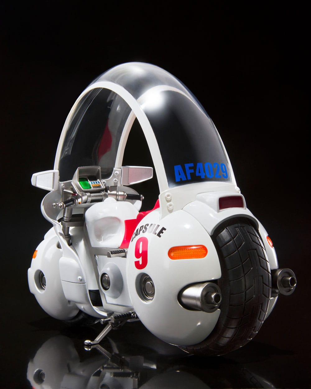 Dragon Ball S.h. Figuarts Vehicle Con Figura Bulma's Motorcycle Hoipoi Capsule No. 9 17 Cm Bandai Tamashii Nations