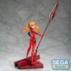 Evangelion: 3.0+1.0 Thrice Upon A Time Luminasta Pvc Statua Asuka Shikinami Langley X Spear Of Longinus 20 Cm Sega