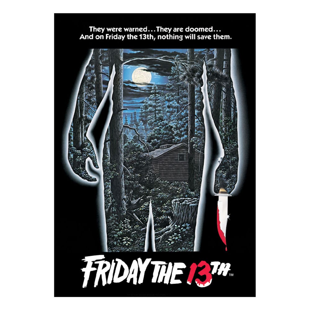 Friday The 13th Art Print Edizione Limitata 30 X 42 Cm Fanattik