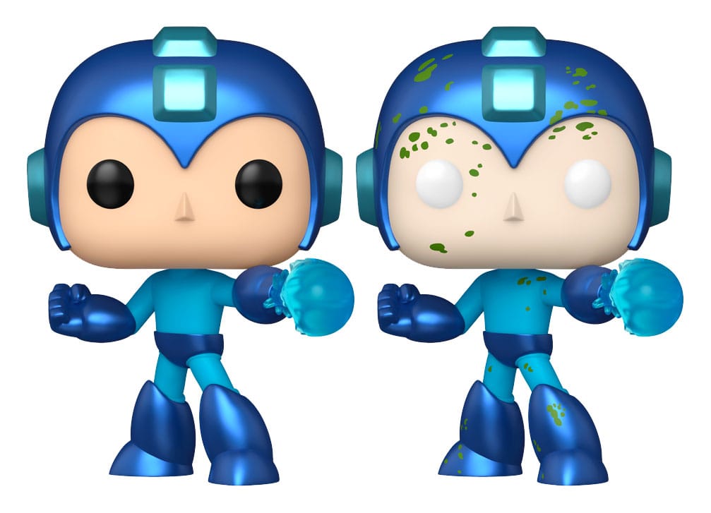 Funko Fusion Pop! Games Vinile Figures Mega Man W/ch 9 Cm Funko