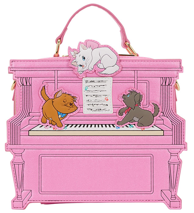 FUNKO LOUNGEFLY BORSA A TRACOLLA GLI ARISTOGATTI PIANOFORTE DISNEY - FUNKO