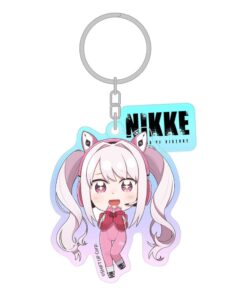 Goddess Of Victory: Nikke Acrylic Portachiavi Alice Holographic 7 Cm Sakami Merchandise