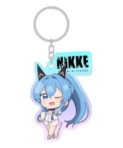 Goddess Of Victory: Nikke Acrylic Portachiavi Helm Holographic 7 Cm Sakami Merchandise