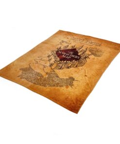 Harry Potter Cozy Blanket Portal Marauder´s Map 180 X 200 Cm Nerdy by Nature