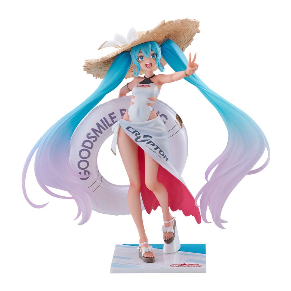 Hatsune Miku Gt Project Pvc Statua 1/7 Racing Miku 2024: Tropical Ver. 21 Cm Furyu