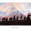 Il Signore Degli Anelli Art Print La Compagnia Dell'Anello 59 x 30 Cm Weta