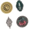 Il Trono Di Spade House Of The Dragon 4 Spilla Set Erik