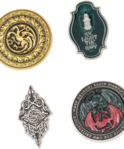 Il Trono Di Spade House Of The Dragon 4 Spilla Set Erik