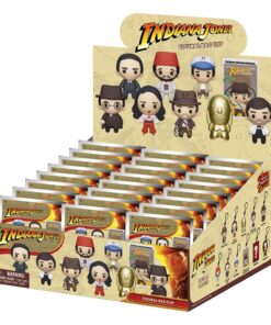 Indiana Jones 3d Pvc Bag Clips  Con Figure Int.