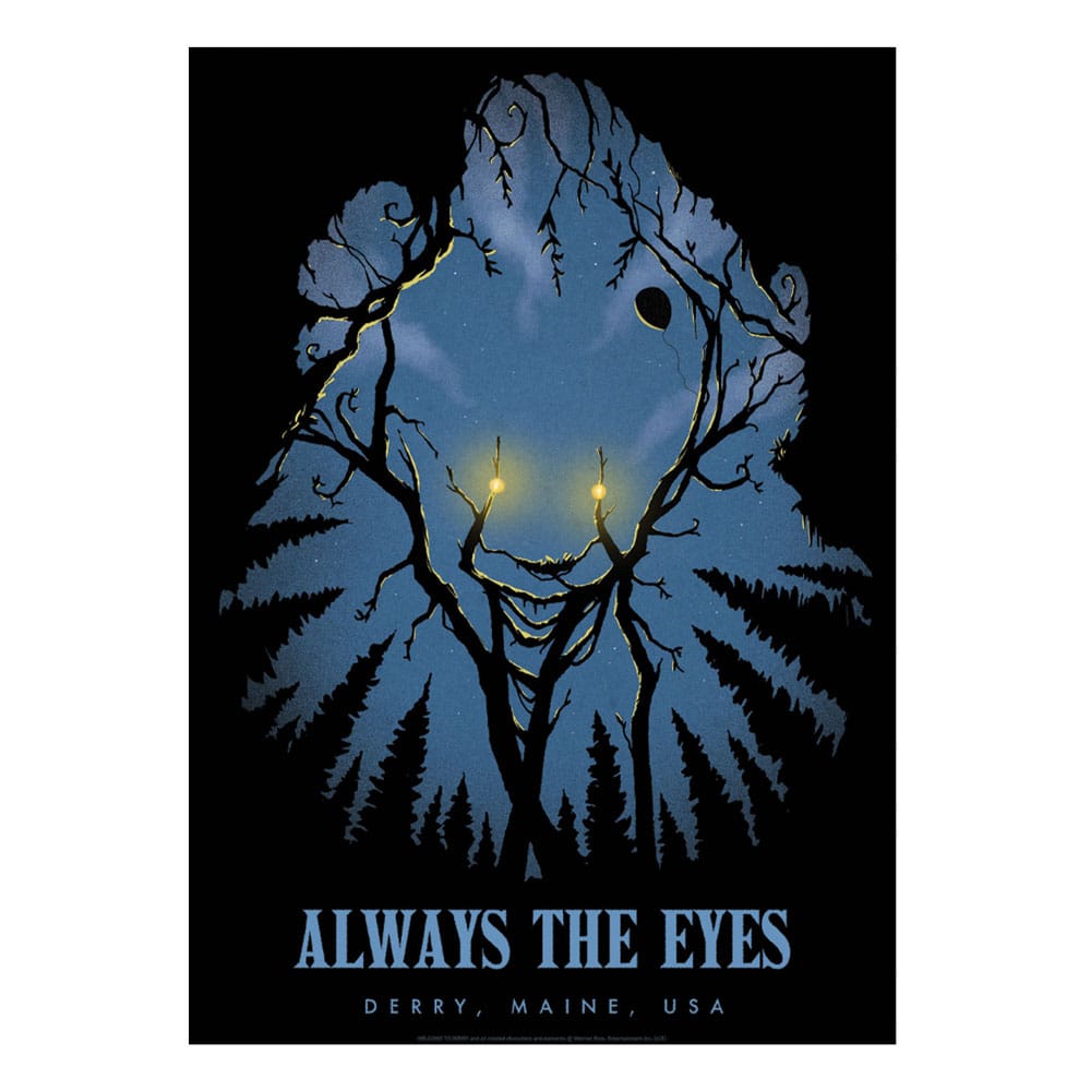 It Art Print Welcome To Derry Edizione Limitata 30 X 42 Cm Fanattik