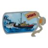Jaws Spilla Badge 50th Anniversary Ship In Bottiglia Fanattik