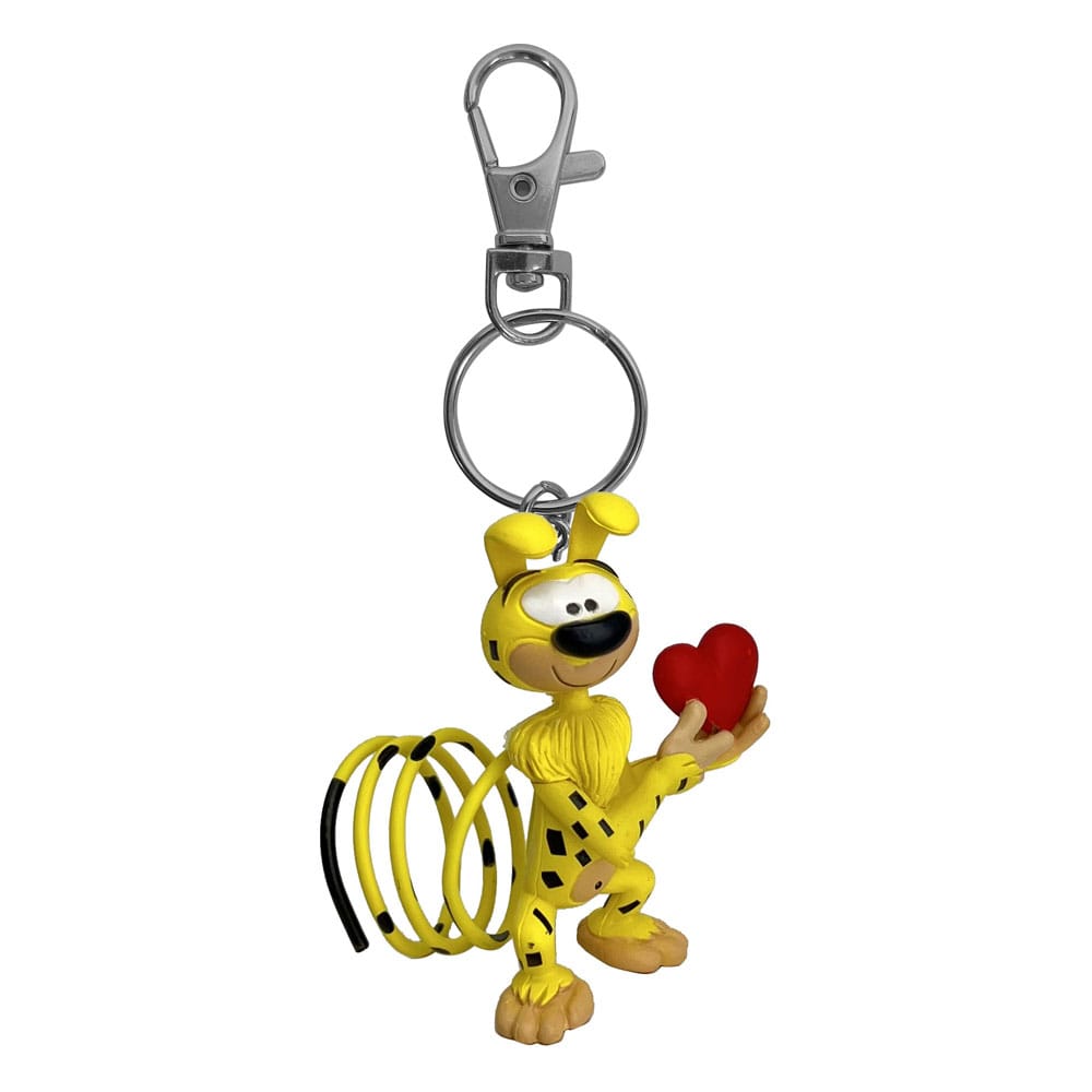 Marsupilami Portachiavi Marsupilami Heart 12 Cm Plastoy